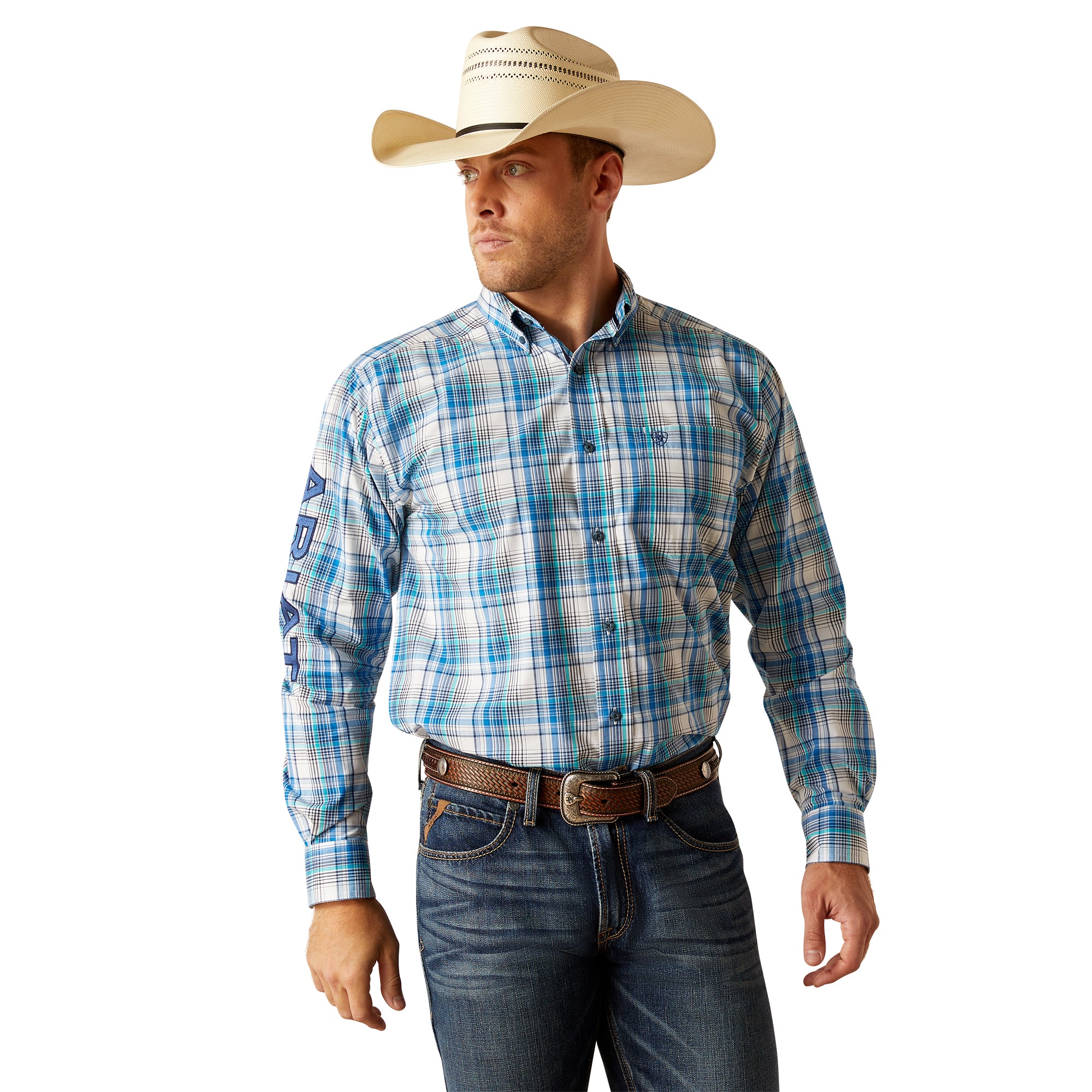 Ariat Pro Series Tristan Button Men's White Shirt Ariat Pro Series Tristan Button Men's White Shirt