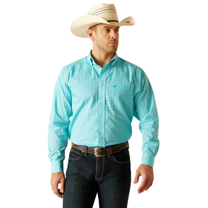 Camisa Ariat Libre De Arrugas Stanley Corte Clásico