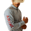 Camisa Ariat Team Lochlan Corte Fitted