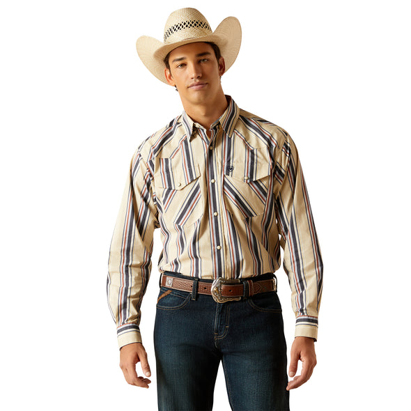 Camisa Ariat Phillip Corte Clásico Botón a Presión