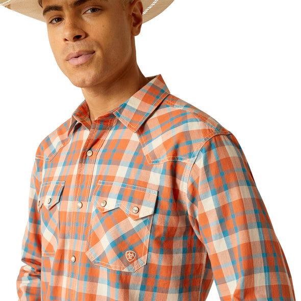 Camisa Ariat Hilario Corte Retro