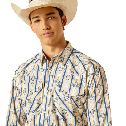 Camisa Ariat Preston Corte Clásico Botón A Presión