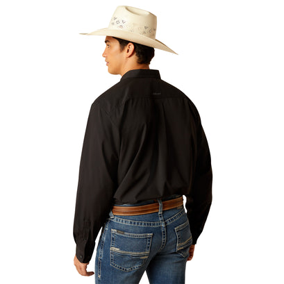 Camisa Ariat 360 Airflow Negro Corte Clásico