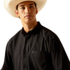Camisa Ariat 360 Airflow Negro Corte Clásico