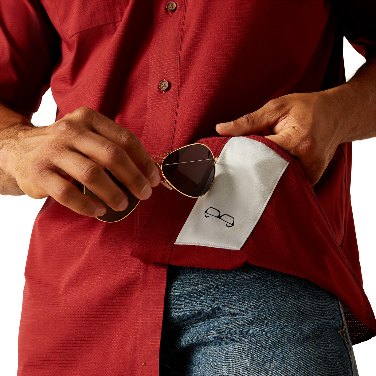 Camisa Ariat 360 AirFlow Corte Clásico