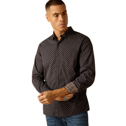 Camisa Ariat Mitchell Corte Moderno