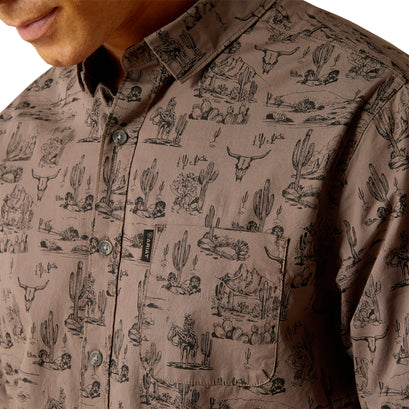 Camisa Ariat Matteo Corte Moderno