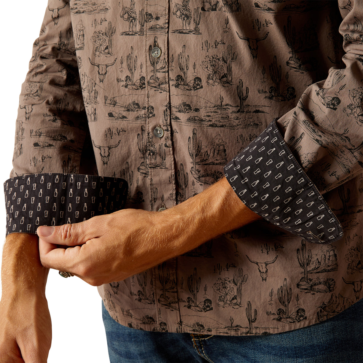 Camisa Ariat Matteo Corte Moderno
