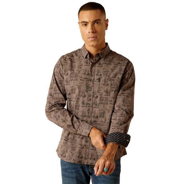 Camisa Ariat Matteo Corte Moderno