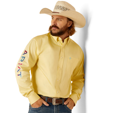 Camisa Ariat Team Logo Twill Sun Corte Clásico