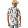 Camisa Ariat VentTEK Outbound Blanco Corte Fitted