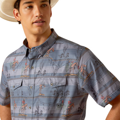 Camisa Ariat VentTEK Corte Fitted