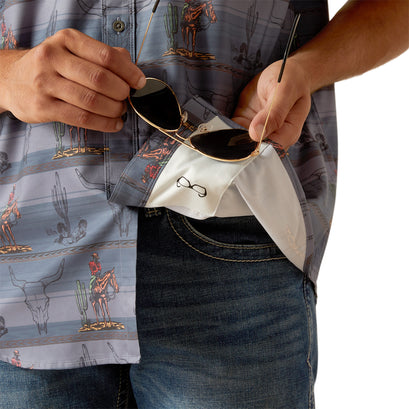 Camisa Ariat VentTEK Corte Fitted