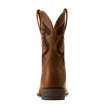 Bota Vaquera Cowpuncher Brown Oiled Rowdy VentTEK™