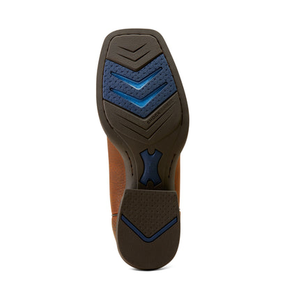 Bota Vaquera Cowpuncher Brown Oiled Rowdy VentTEK™