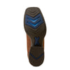 Bota Vaquera Cowpuncher Brown Oiled Rowdy VentTEK™