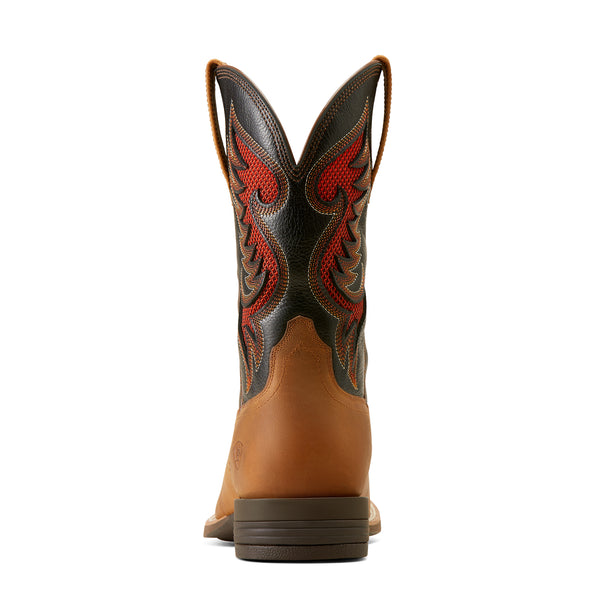 Bota Vaquera Cowpuncher Black Deertan VentTEK™