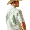 Camisa Ariat VentTEK Outbound Aqua Corte Clásico