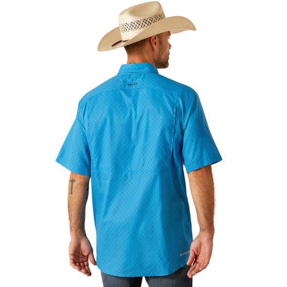 Camisa Ariat VentTEK Brilliant Blue Corte Clásico