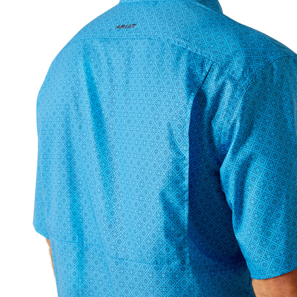 Camisa Ariat VentTEK Brilliant Blue Corte Clásico