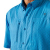 Camisa Ariat VentTEK Brilliant Blue Corte Clásico