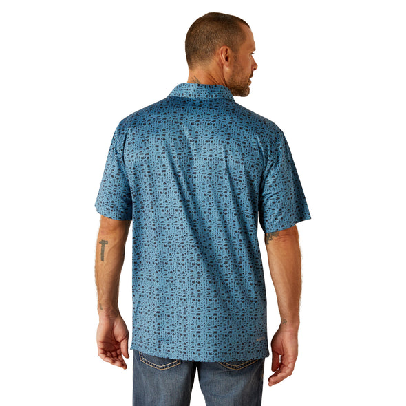 Polo Ariat Charger 2.0 Azul Brillante