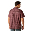 Camisa Ariat VentTEK Dark Redwood Corte Fitted