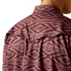 Camisa Ariat VentTEK Dark Redwood Corte Fitted