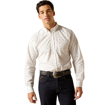 Camisa Ariat Libre De Arrugas Blaze Corte Fitted