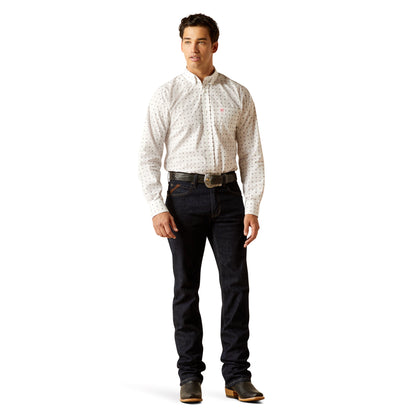 Camisa Ariat Libre De Arrugas Blaze Corte Fitted