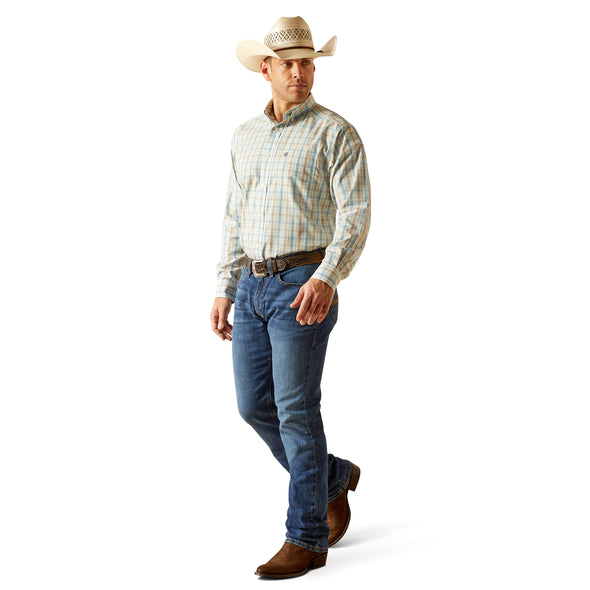 Camisa Ariat Libre De Arrugas Ivar Corte Clásico