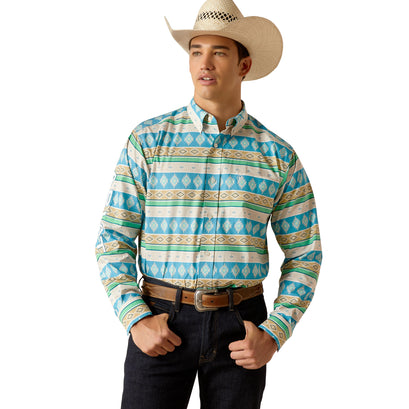 Camisa Ariat Team Christian Corte Clásico