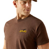 Playera Ariat Bison Sketch Shield