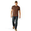 Playera Ariat Bison Sketch Shield