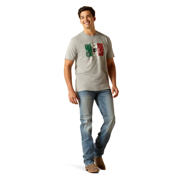 Playera Ariat Mexico Camo Flag