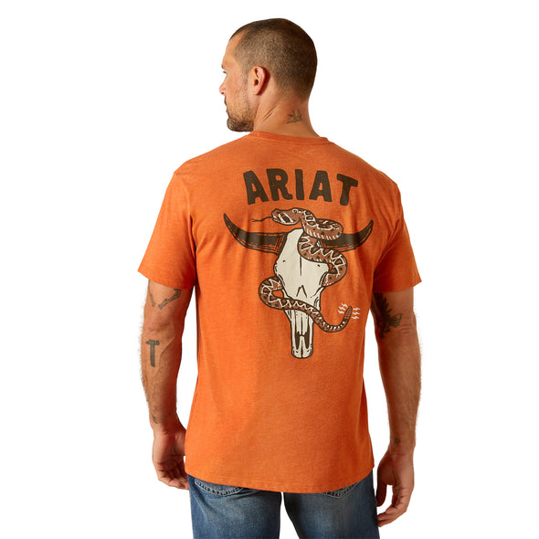 Playera Ariat Rattler Skull