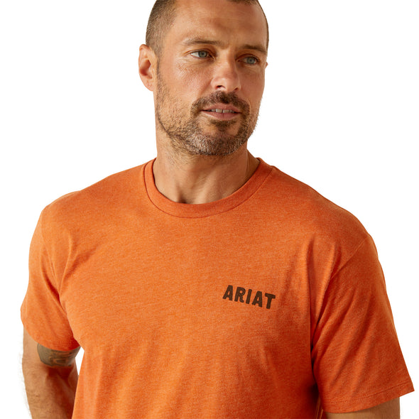 Playera Ariat Rattler Skull