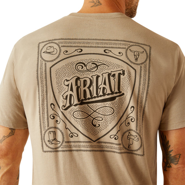 Playera Ariat Bandana Script