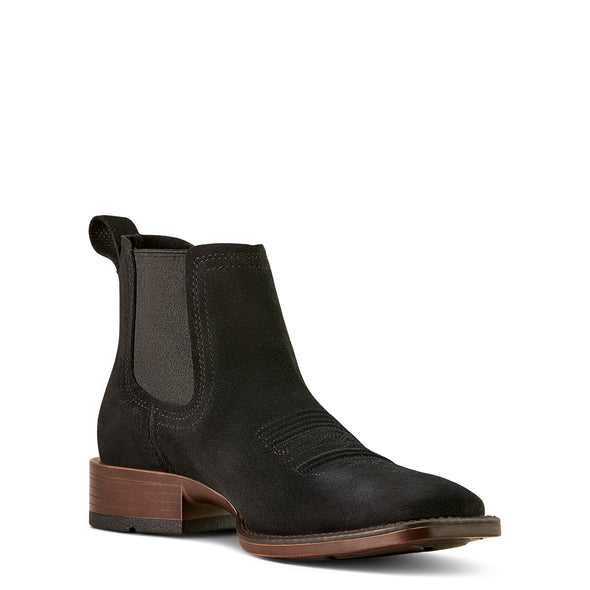 Bota Vaquera Ariat Booker Ultra Ante Negro