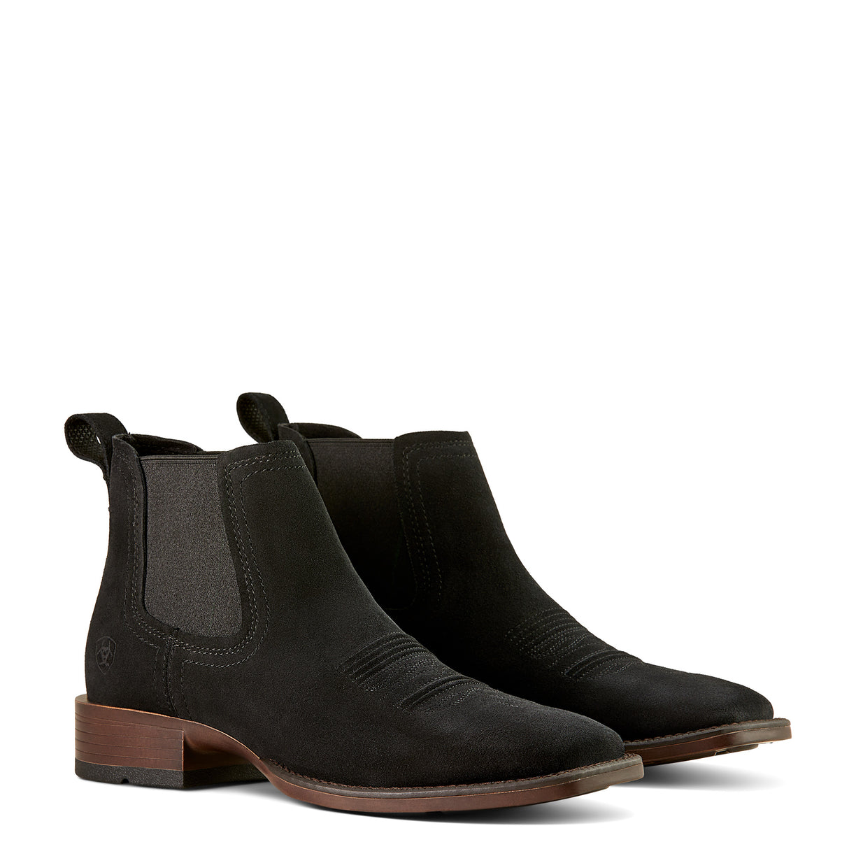 Bota Vaquera Ariat Booker Ultra Ante Negro