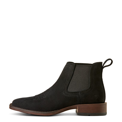 Bota Vaquera Ariat Booker Ultra Ante Negro
