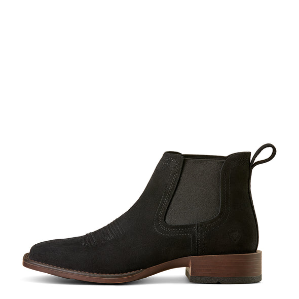 Bota Vaquera Ariat Booker Ultra Ante Negro