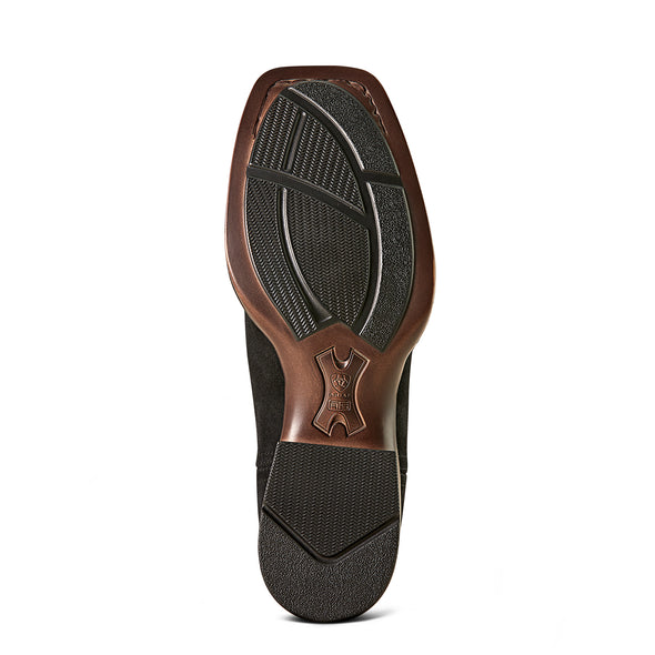 Bota Vaquera Ariat Booker Ultra Ante Negro