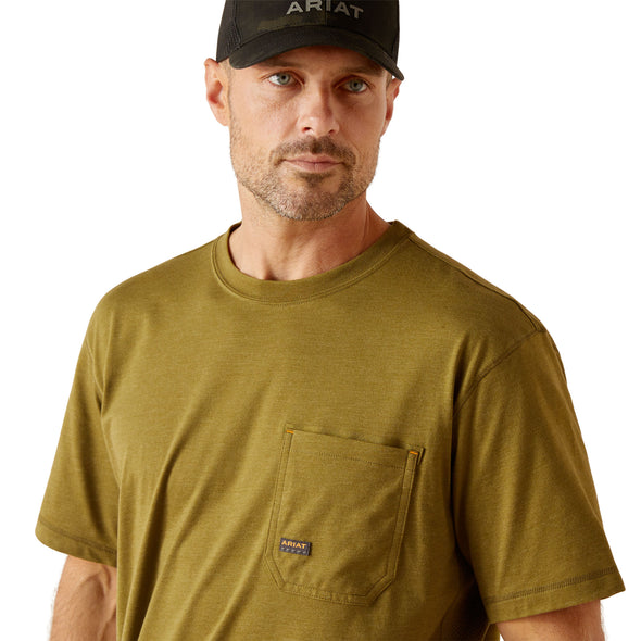 Playera Ariat Work Rebar Workman Born For This