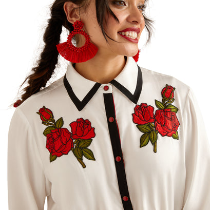 Camisa Ariat Rodeo Quincy Rose