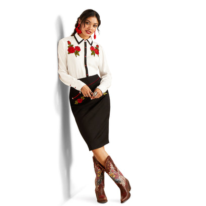 Camisa Ariat Rodeo Quincy Rose