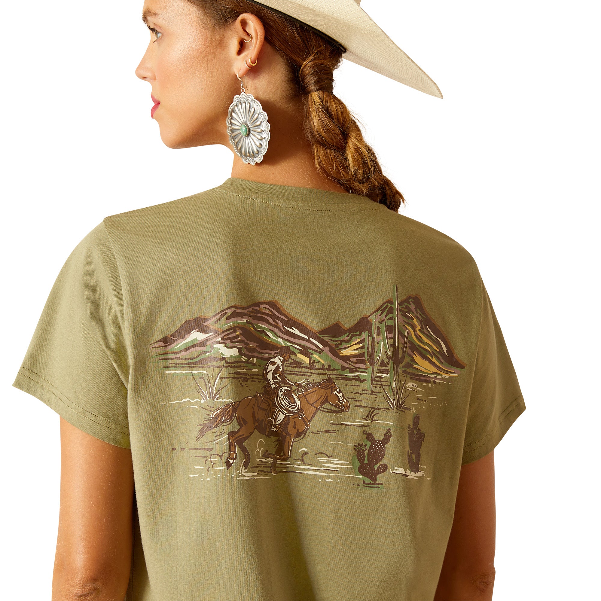 Ariat Desert Scape T-Shirt - Casual Short Sleeve Tee