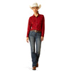 Camisa Ariat VentTEK Stretch Sun-Dried Tomato