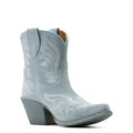Bota Vaquera Chandler Gamuza Azul