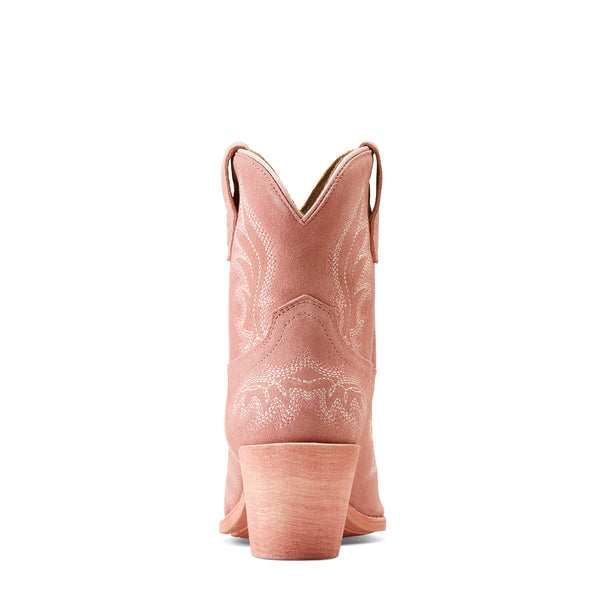 Bota Vaquera Chandler Gamuza Rosa
